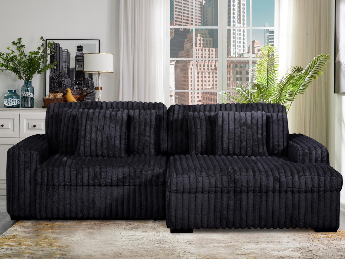 Manwah Presley - RAF Chaise - Charcoal