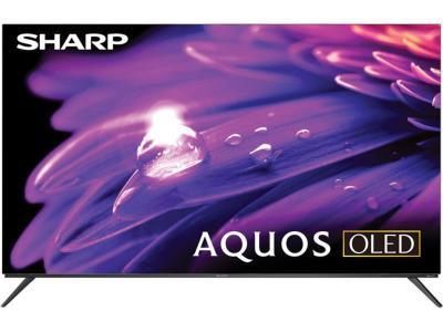 SHARP 55 Inch 4K OLED Television Black