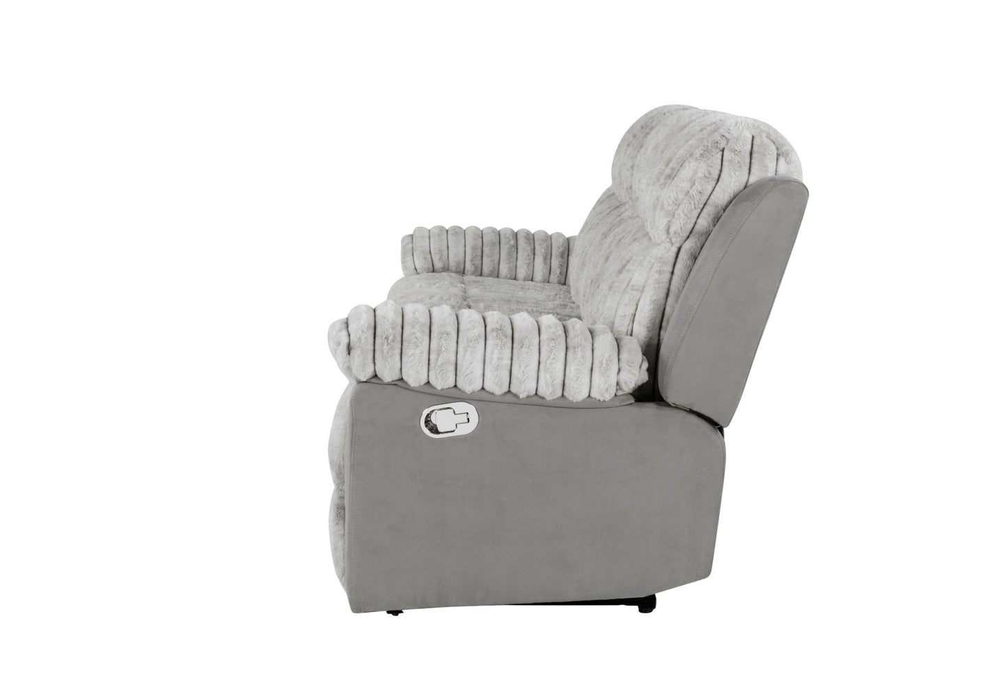 Cloudstone 80" Reclining Sofa - Gray