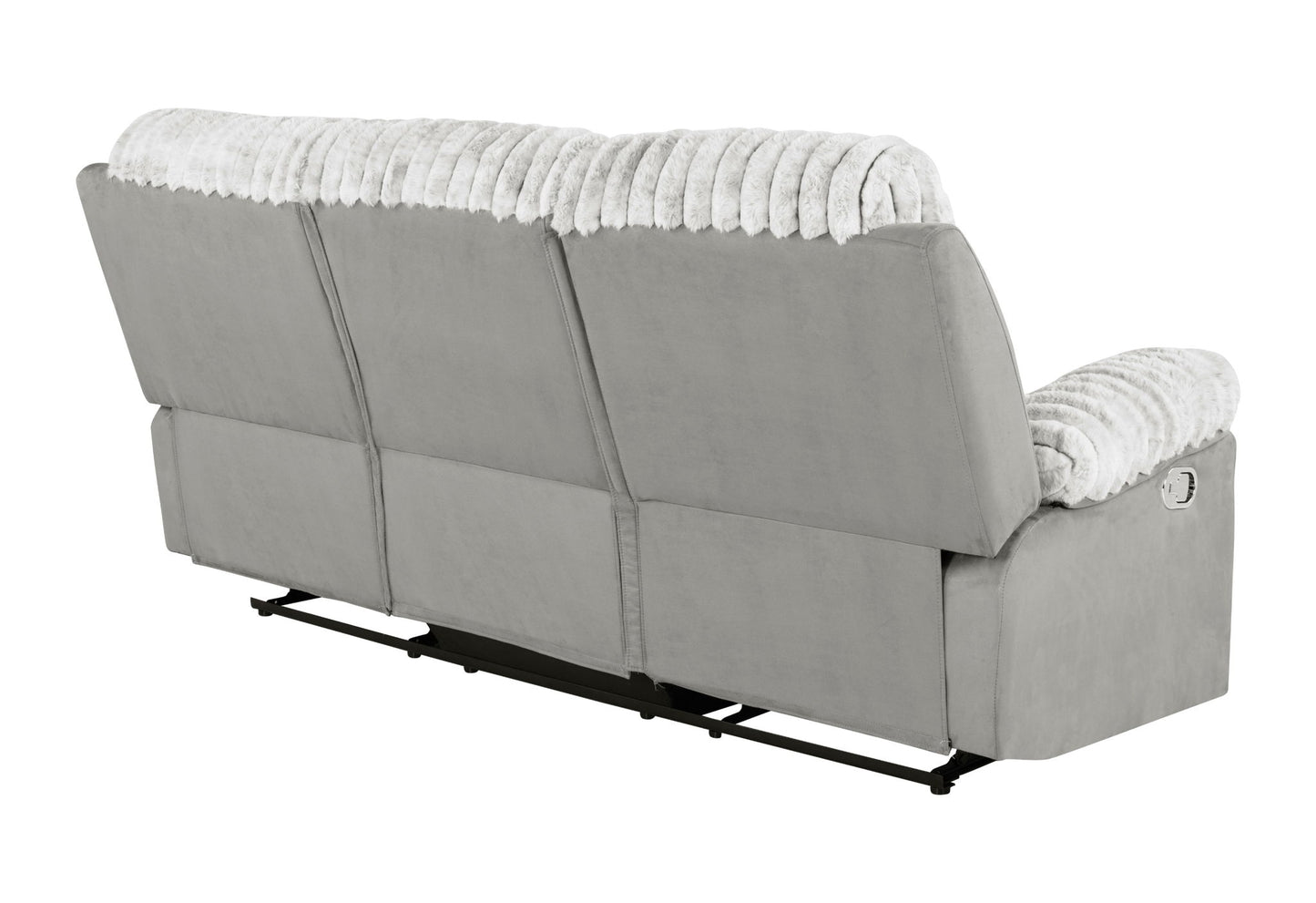 Cloudstone 80" Reclining Sofa - Gray
