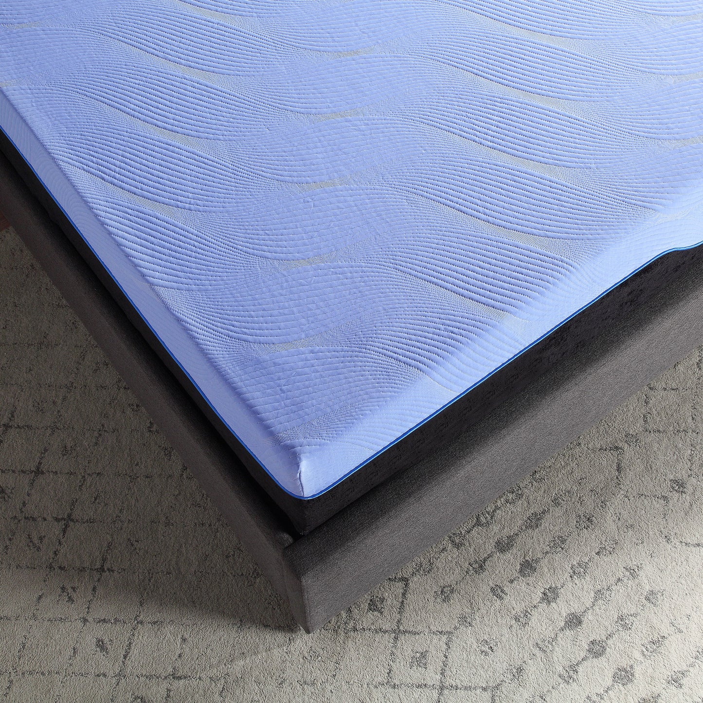 Refresh - 12" Hybrid Cooling Fast Responding Latex Foam And Coil Mattress