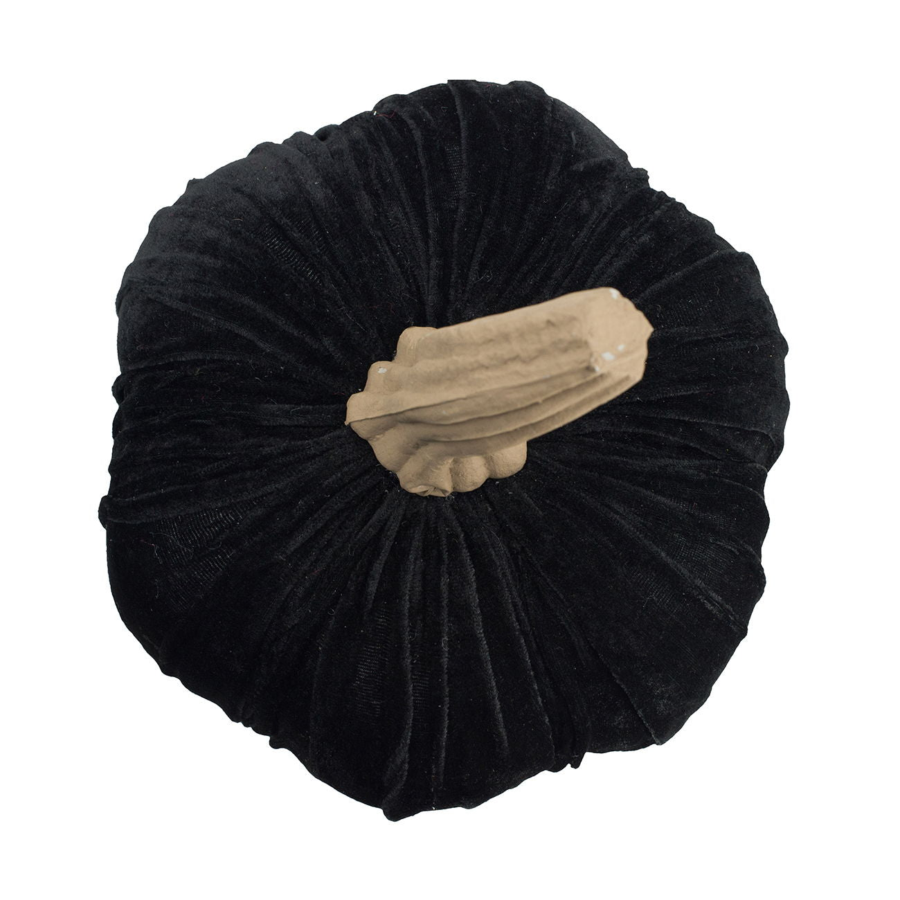 Velvet Pumpkin Large, For Holiday Halloween Decor
