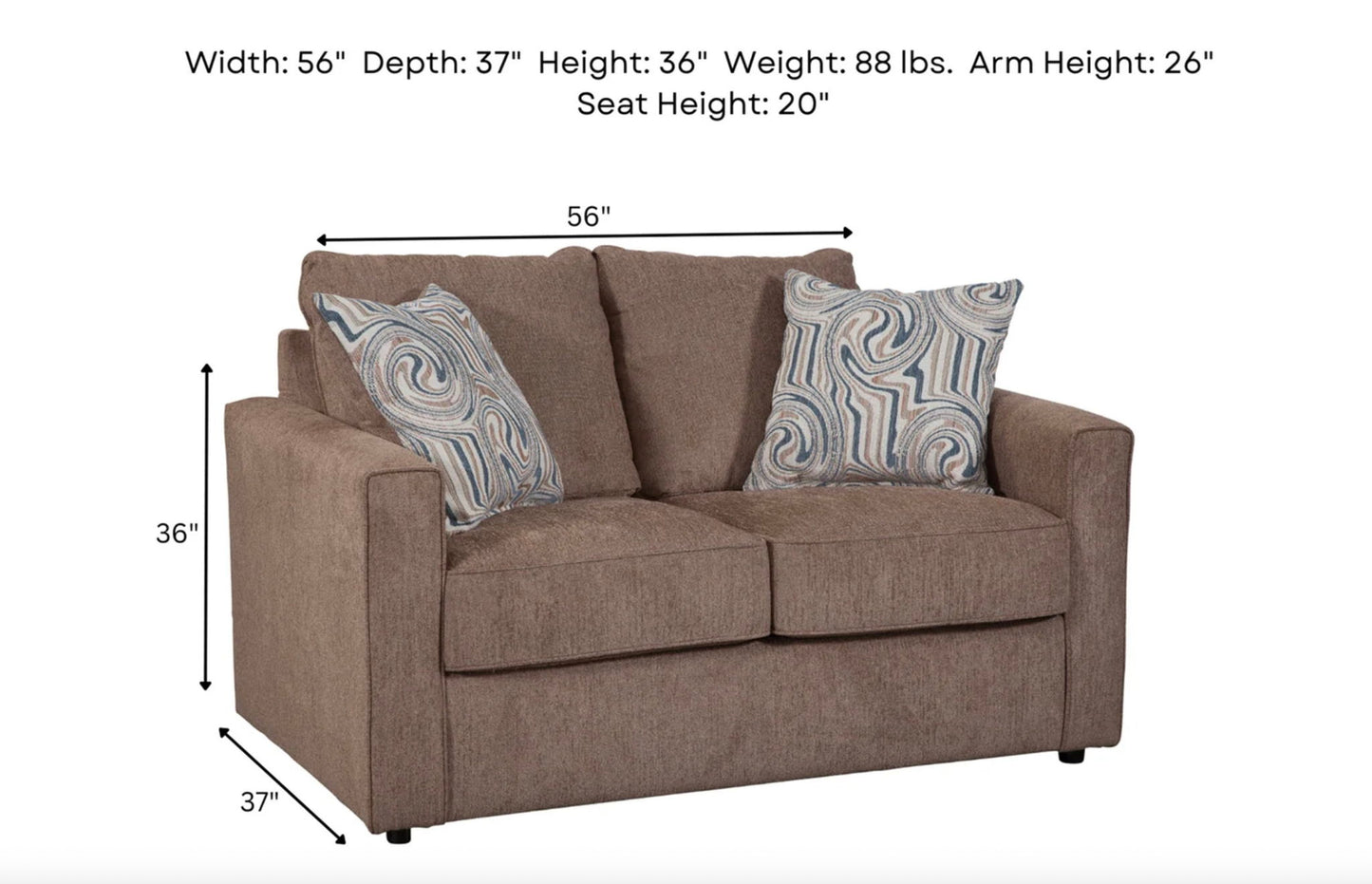 Delilah Loveseat