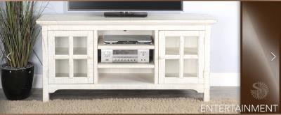 SUNNY DESIGNS TV Console White Sand