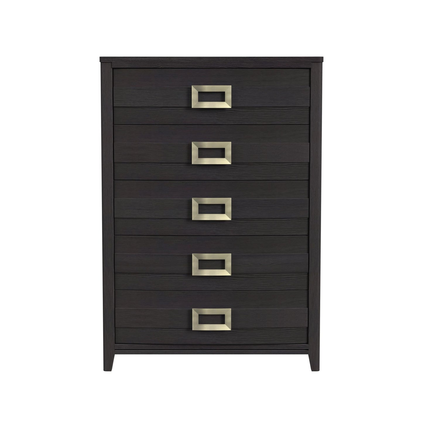 Tobias - 5-Drawer Chest - Black