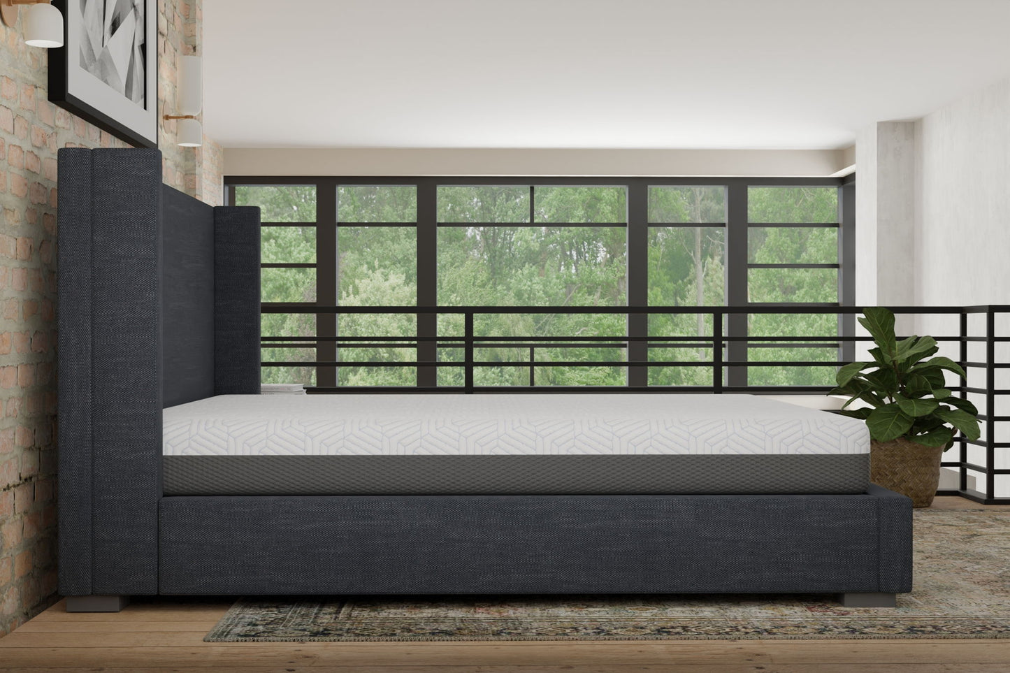 Pur Chill - 10" Medium Firm Mattress With Phase Change Cooling Fabric