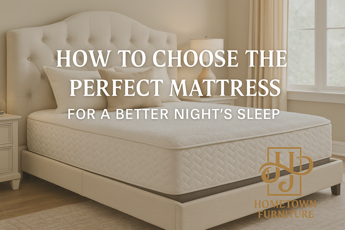 How to Choose the Perfect Mattress for a Better Night’s Sleep