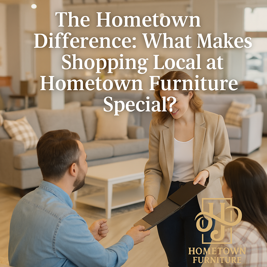 The Hometown Difference: What Makes Shopping Local at Hometown Furniture Special?