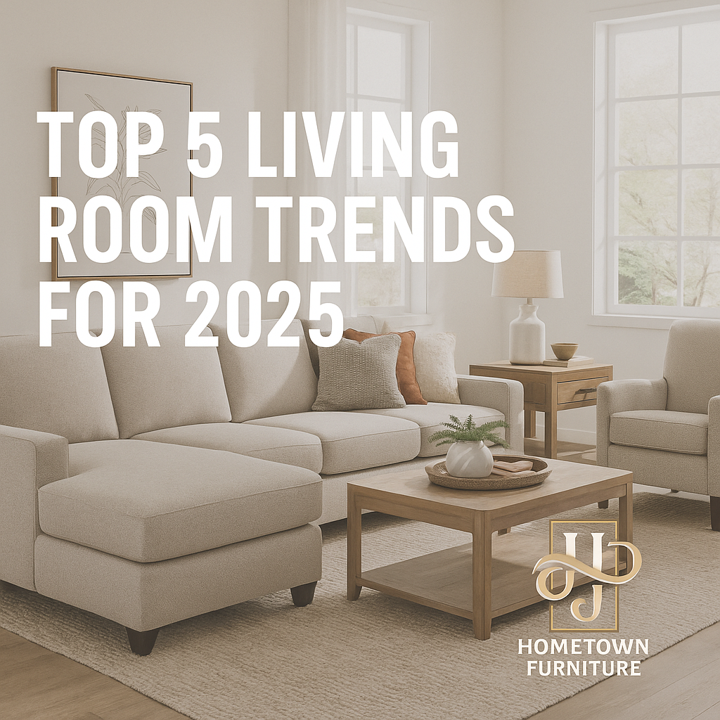 The Top 5 Living Room Trends for 2025