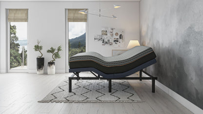 Copper Lux Hybrid - 14" Mattress With Copper Infused Contouring Memory Comfort Layer And Supportive Coil System