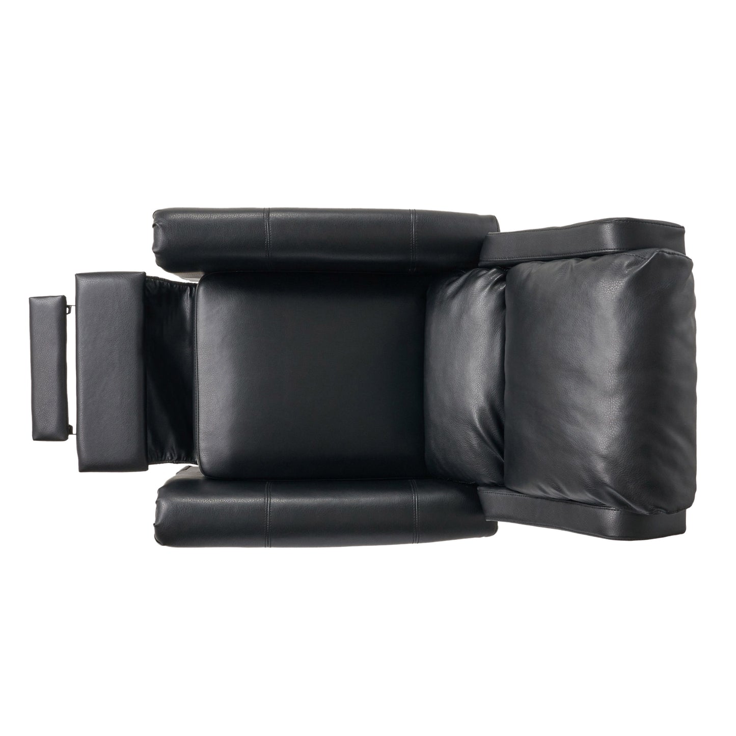 Wide Manual Standard Recliner - Black