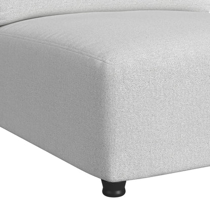 Zandara - Modular Armless Chair - Beige