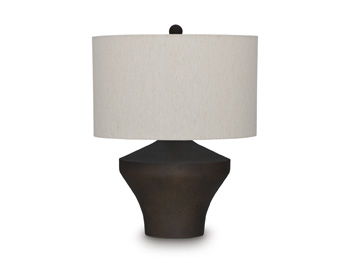Dolanham - Metal Table Lamp - Distressed Brown