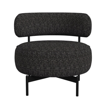Antonia - Swivel Chair - Heron Black