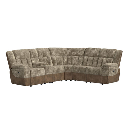 Santorini - 6 Piece Motion Sectional Set