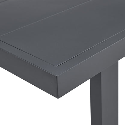 Playa - Dining Table - Dark Gray / Beige