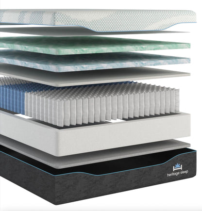 Heritage 14” Blueprint Luxe Hybrid - King