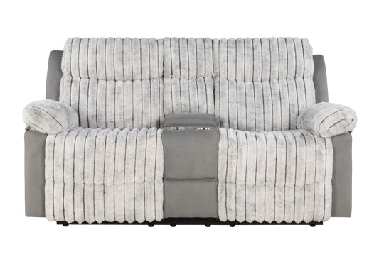 Cloudstone 68" Reclining Loveseat - Gray