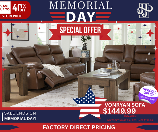 Vonryan Sofa - Memorial Day Sale