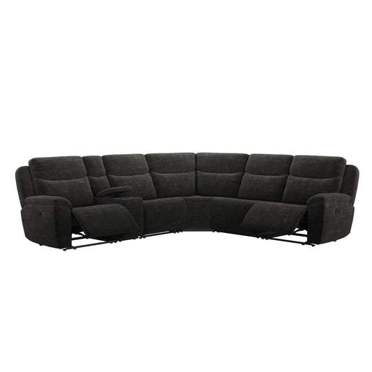 Kuka Everest - Power Armless Chair - Chocolate