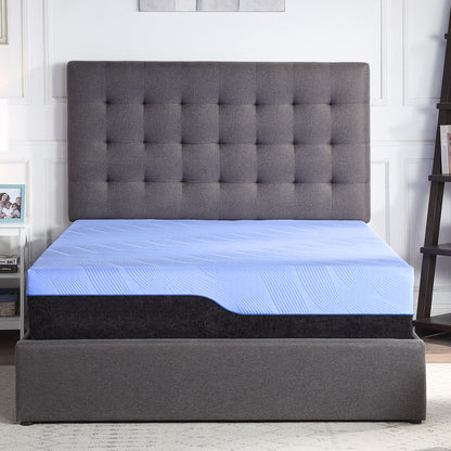Refresh - 12" Hybrid Cooling Fast Responding Latex Foam And Coil Mattress