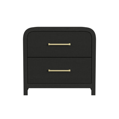 Ridgemont - 2-Drawer Nightstand With USB
