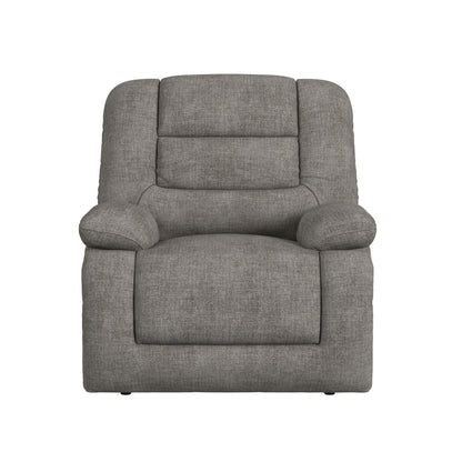 Odessa - P3 Recliner With Heat Massage, Zero Gravity, Memory Foam - Amount Gray