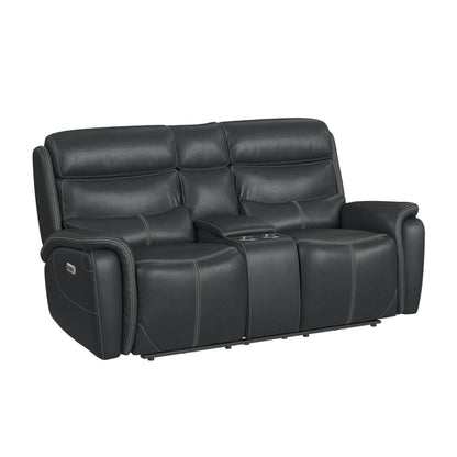 Aruba - Power Motion Loveseat With Power Headrest And Console