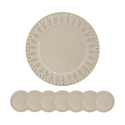 Elegant Plastic Charger Plate (Set of 8)
