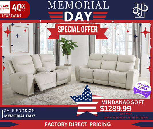 Mindanao Sofa - Memorial Day Sale
