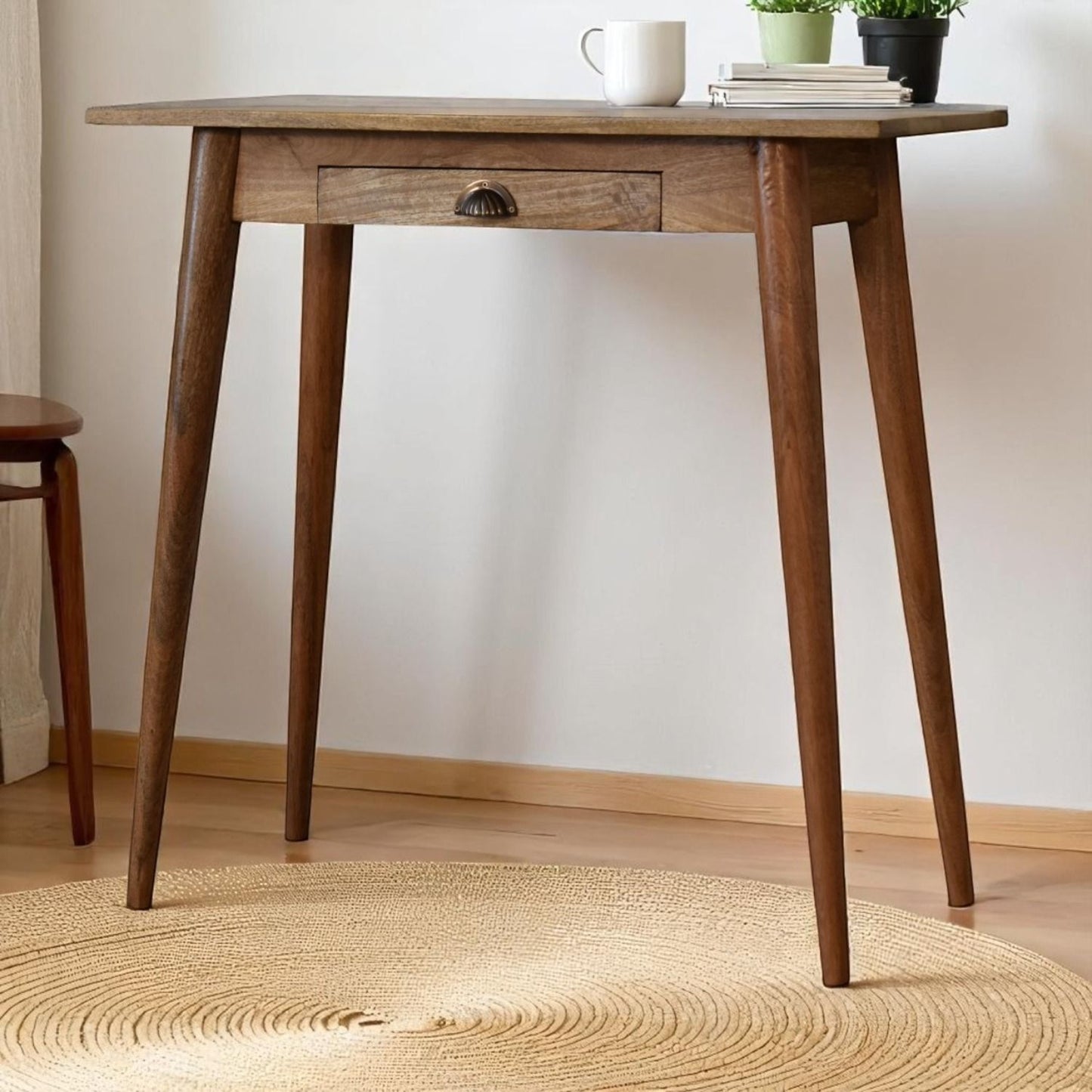 Mini Nordic Style Writing Desk - Oak