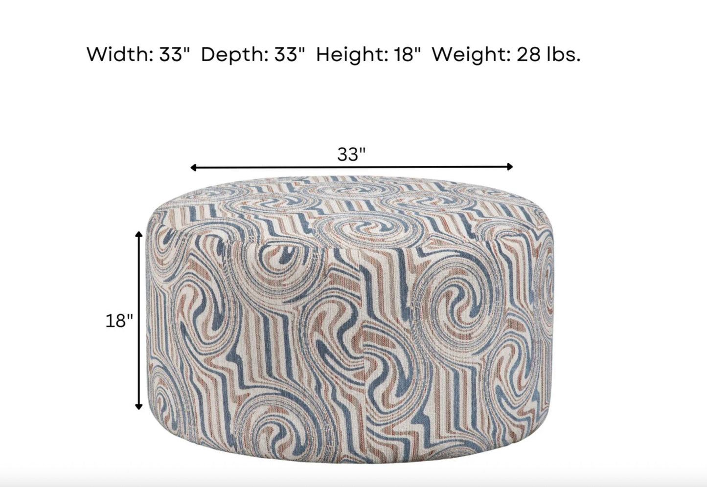 Delilah Ottoman