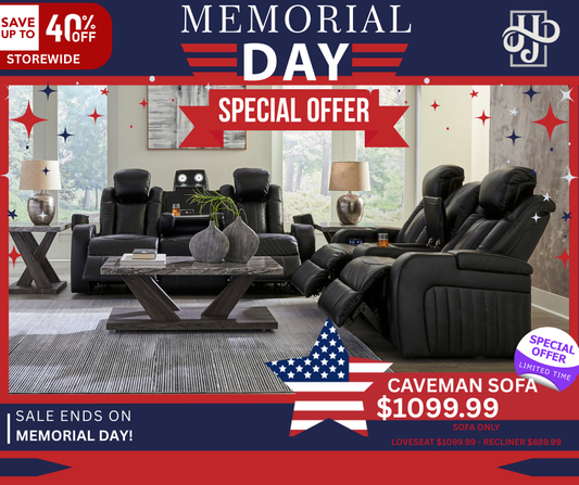 Caveman Sofa  - Memorial Day Sale