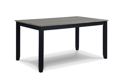 Eloise - 7 Piece Dinette Set - Charcoal / Gray