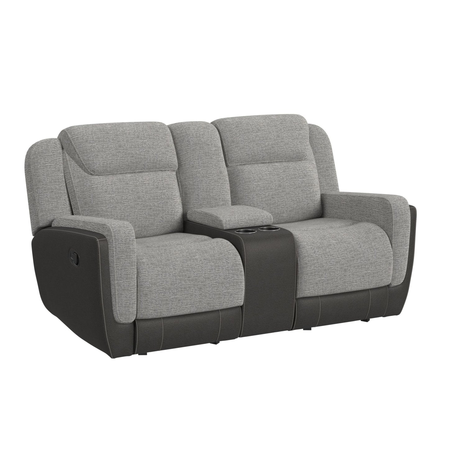 Hornet - Motion Glider Loveseat With Console