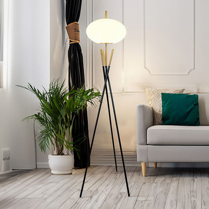 Floor Lamp - Black / Gold