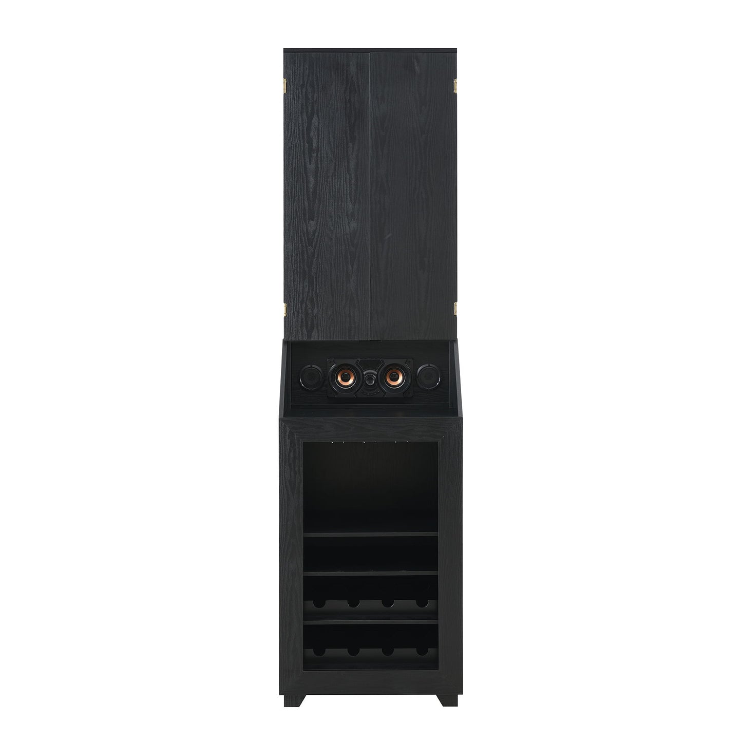 Hurricanes - Dartboard Cabinet With Speaker And LED - Black