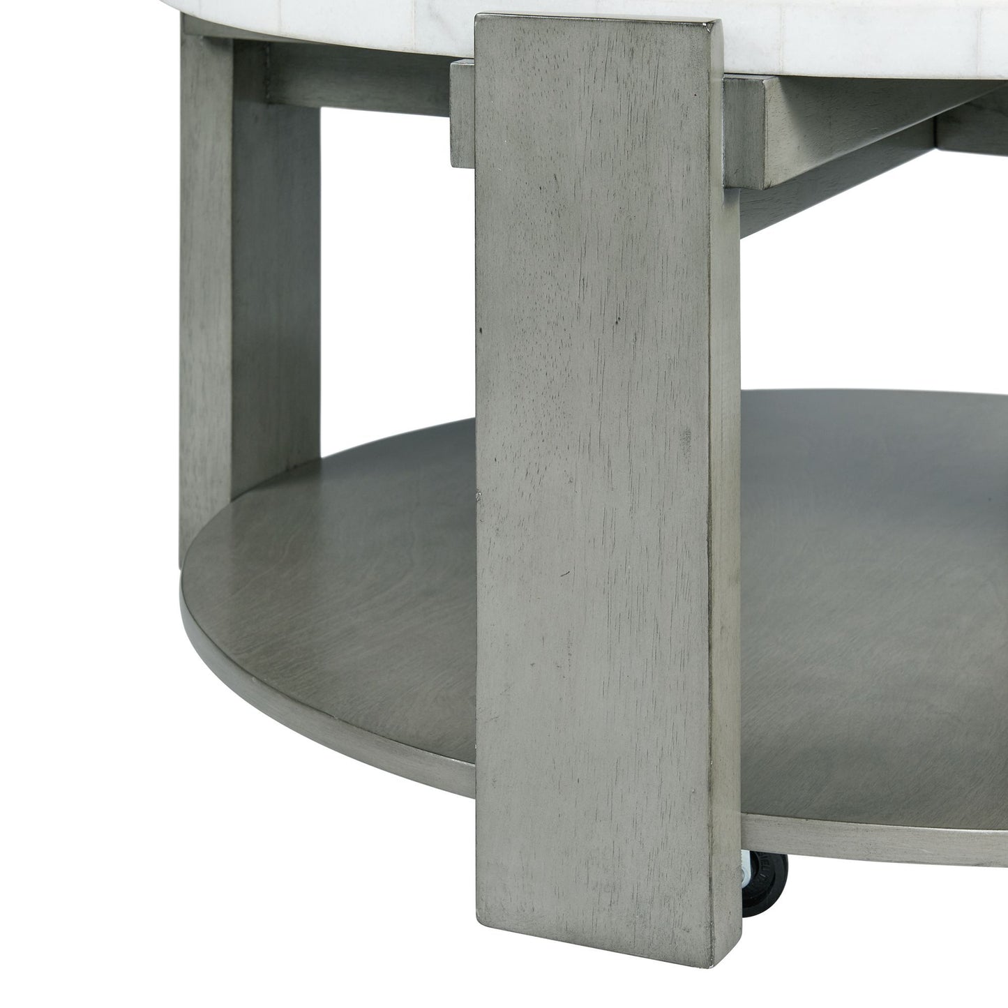 Rosamel - 2 Piece Occasional Table Set (Coffee Table And End Table) - Gray