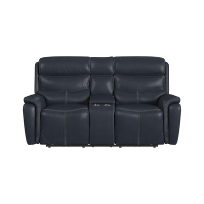 Aruba - Power Motion Loveseat With Power Headrest And Console