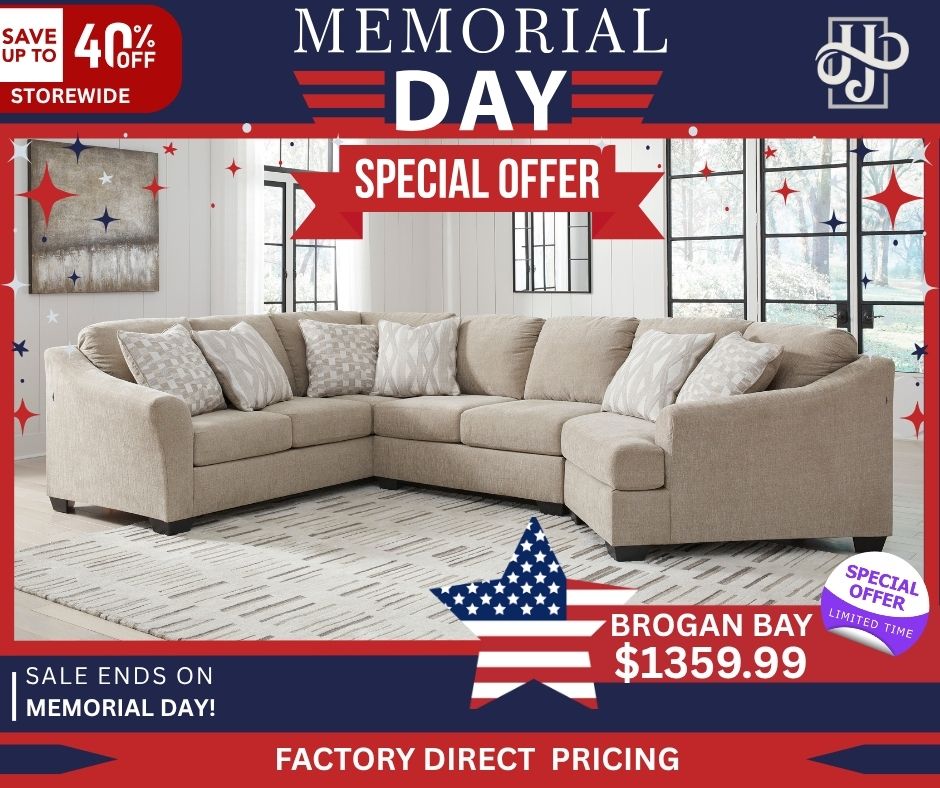 Brogan Bay Sectional - Memorial Day Sale