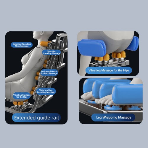 Massage Chair - Full Body Zero Gravity Recliner