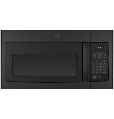 GE 1.6 Cubic Foot Over-the-Range Microwave Black