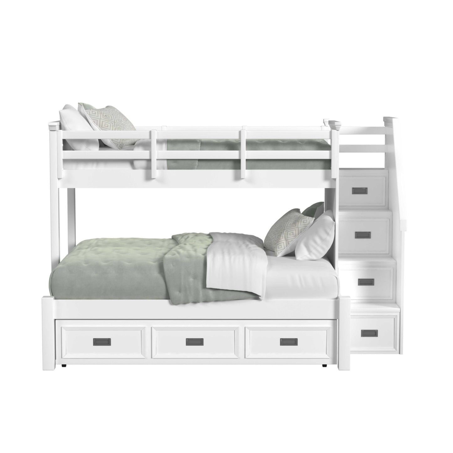 Hampton Kids - Bunk With Staircase And Trundle