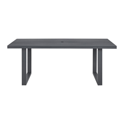 Playa - Dining Table - Dark Gray / Beige
