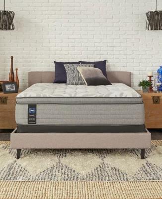SEALY SILVER PINE Firm Eurotop Queen Mattress