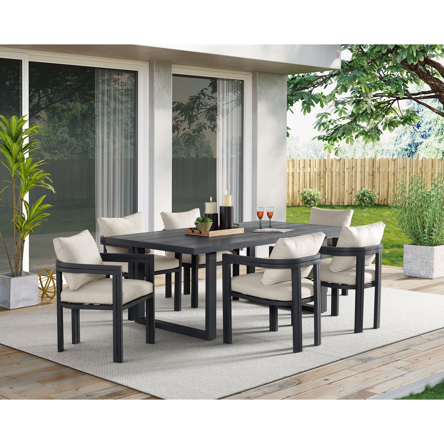 Playa - Standard Height Dining Set