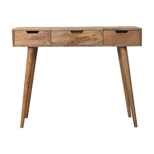 Foldable Mirror Dressing Table