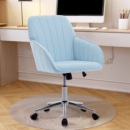 Adjustable Ergonomic Office Chair, Swivel Backrest Seat