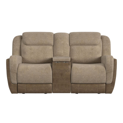 Hornet - Motion Glider Loveseat With Console