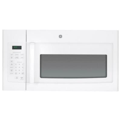 GE 1.6 Cubic Foot Over-the-Range Microwave White
